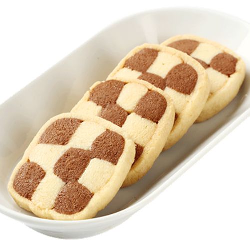 Двухцветное печенье