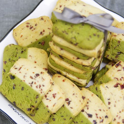 Двухцветное печенье