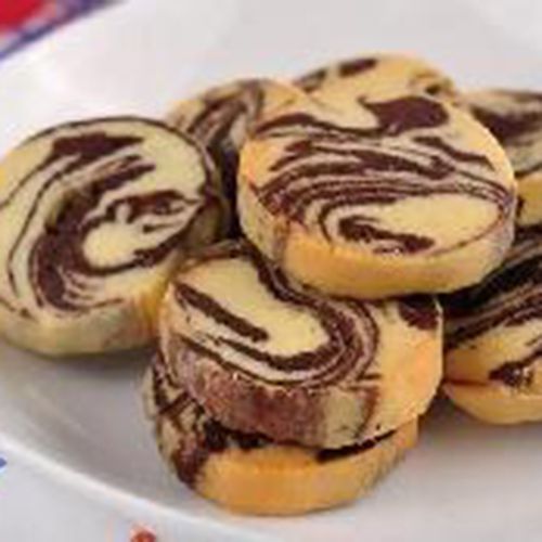 Двухцветное печенье