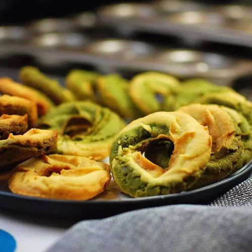 Двухцветное печенье