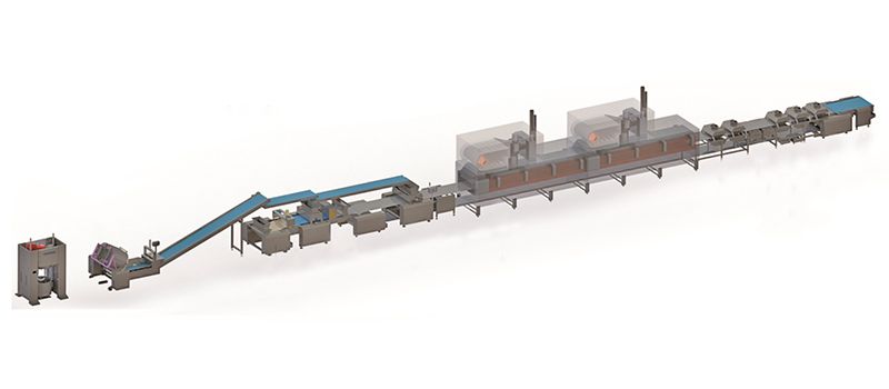 Линия для производства сахарного печенья