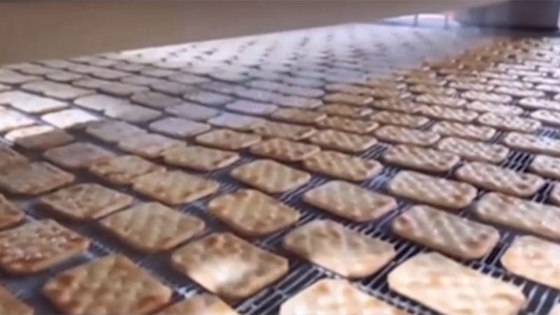 Линия для производства затяжного печенья